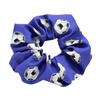 Hair Tie Soccer Themed Pattern Large Size Hair Rope High Elasticity Ponytail Holder Sports Hair Accessories