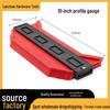 Universal Shaper 10" Contour Gauge - Arc Ruler for Irregular Woodworking Shapes