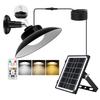 Aokyoung LED Solar Pendant Light, Separate LED Sensor Light [Upgraded Edition, 3 Intelligent Modes], 3 Color Temperatures, Light Sensor + Motion
