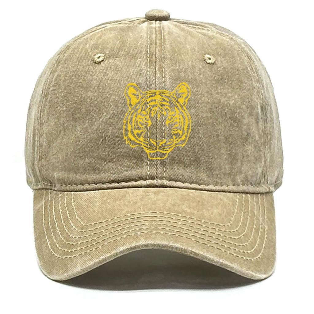 Goldener "Relax" Aufdruck Snapback Sonnenhut, Mesh-Hut Einfarbig Gewaschen Used-Look Verstellbarer Riemen Verstellbarer Baseballkappe