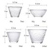 Japanese-Style Handmade Hammered Glass Small Teacup Sake Cup Tea Glass Cup