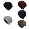 Woolen Woolen Hat Velvet Beanies Cap Simple Knitted Pullover Hat  Girls