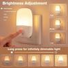 Safe LED Night Light for Kids Sleep Dusk to Dawn Sensor Mountable US EU Plug for Nursery Hallway Bathroom