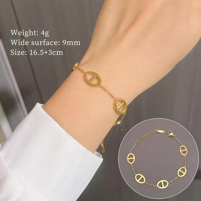 Minimalist Wind Cd Dongdaemun Personalized Bracelet Female Retro Girlfriend Birthday Gift