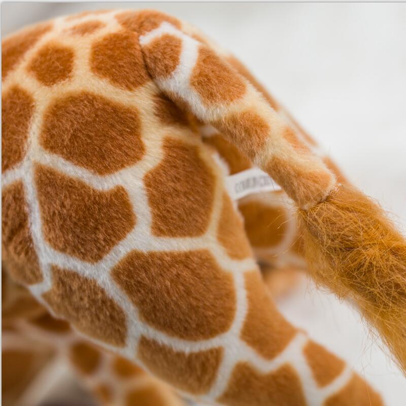Giraffa di Peluche Alta Qualità Superiore 140cm Giocattoli di Peluche Animale di Peluche Adorabile Bambola Giraffa Dolce Giocattolo Regalo per la Data di Nascita