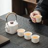 Ceramic tea set, high-end gift box set, accompanying gifts for leaders and elders