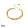 Trendy Hip Hop Cuban Chain Titanium Steel Bracelet - Cool, Stylish, Simple Fashion Jewelry