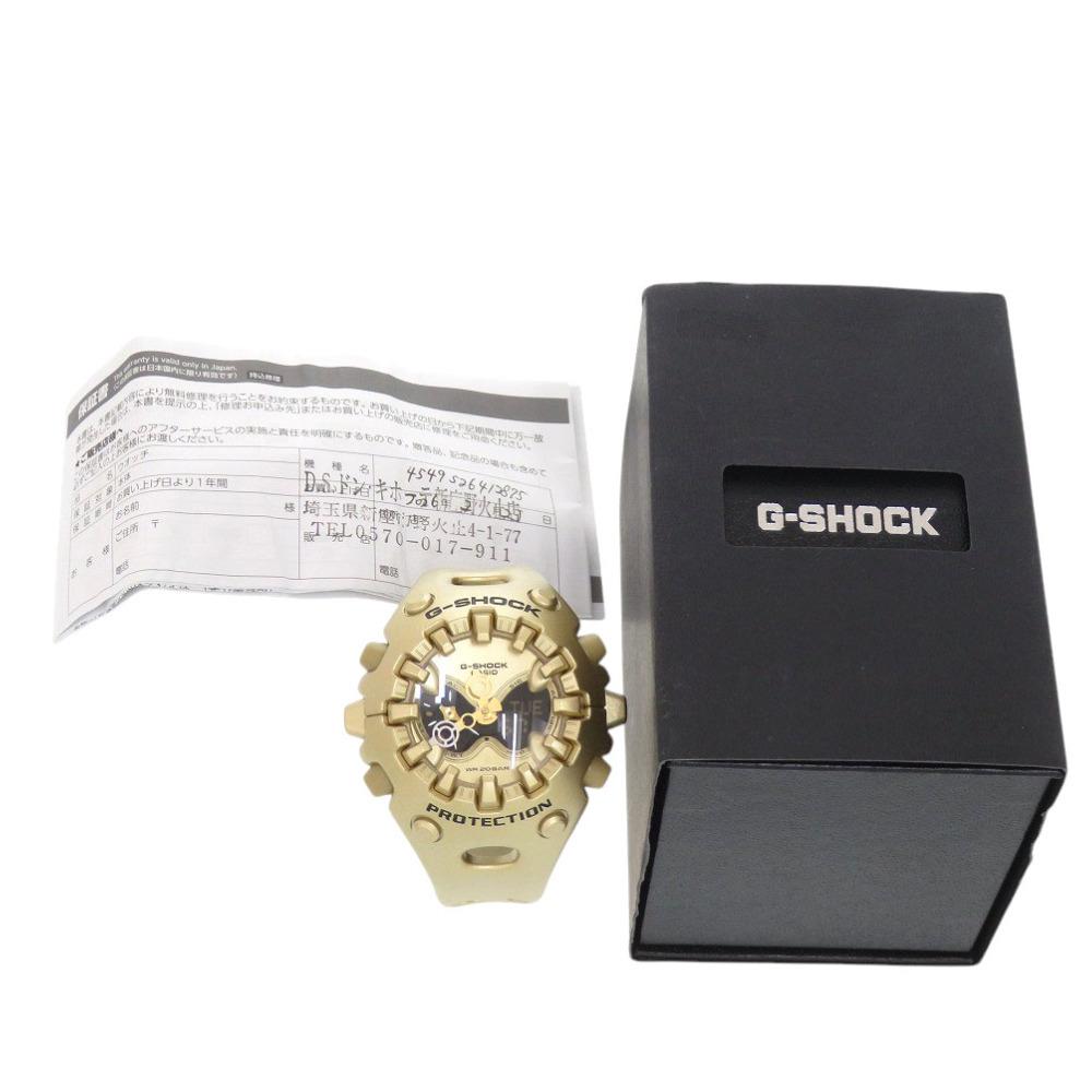 CASIO Like Resin Black Gold Quartz Watch Black Dial 1758 G-SHOCK GA-V01A-9AJF G-Shock