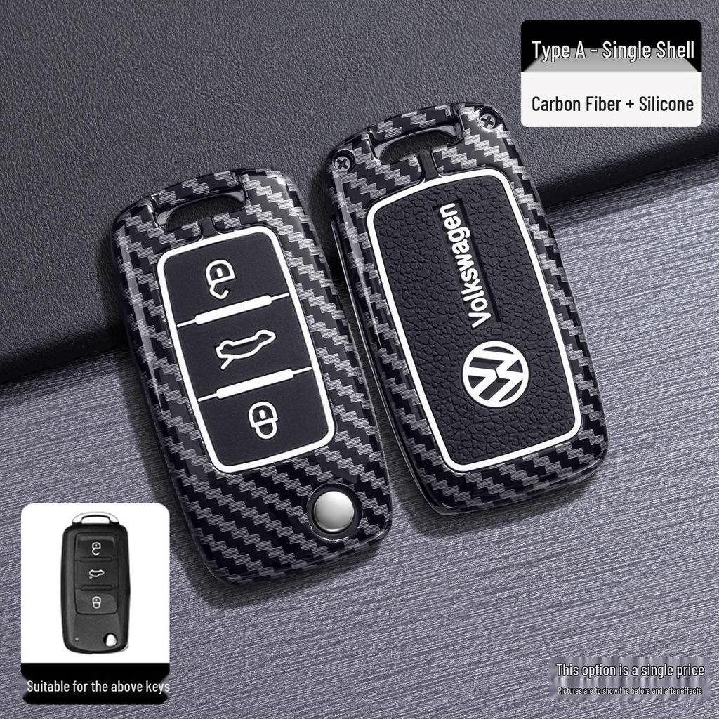 Volkswagen Key Cover for Passat, Sagitar, Lavida, Magotan, Tayron, T-Cross, Teramont, Bora – Car Shell Buckle