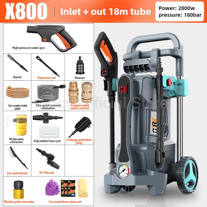 2800W High Pressure Car Washers Garden Washing Machine For Karcher Water Gun Garden High Pressure Cleaning Machine Hand-Held