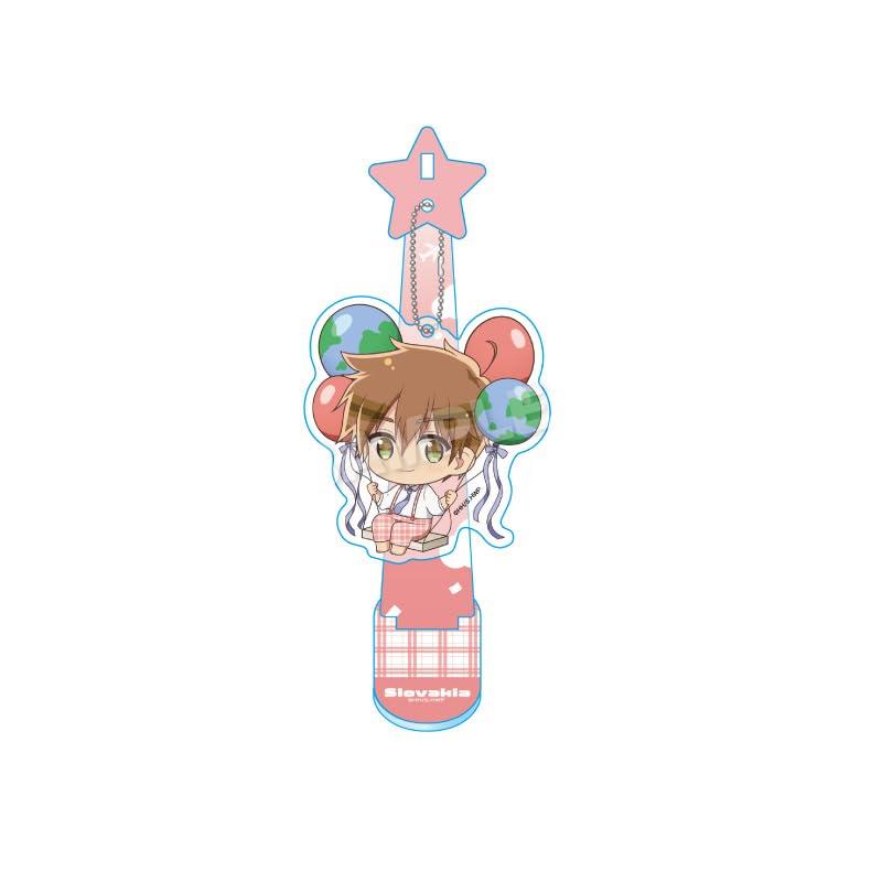 

Hetalia Slovakia Barunko Stand Keychain WorldStars