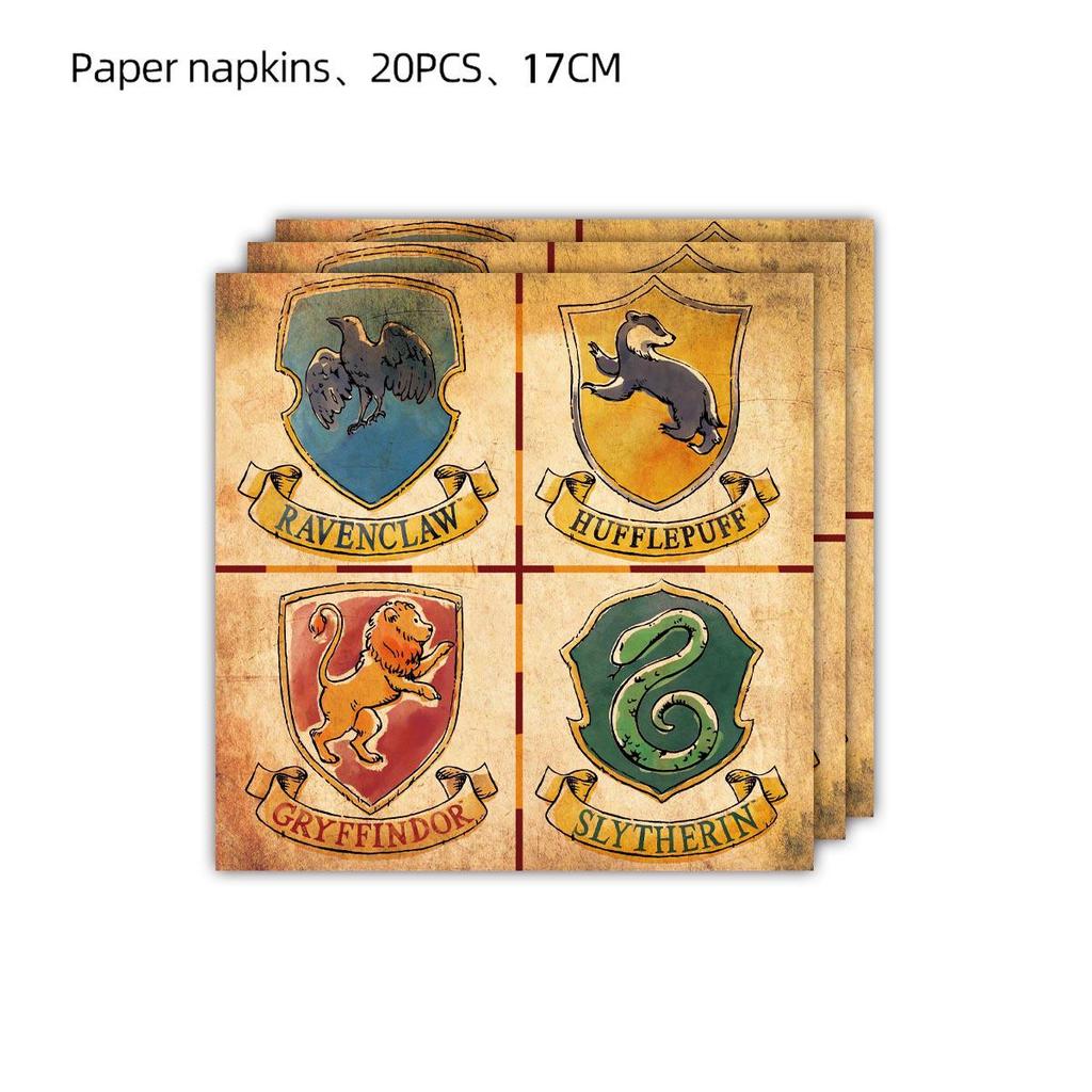 New Harry Potter Owl Party Supplies and Tableware Set for Halloween