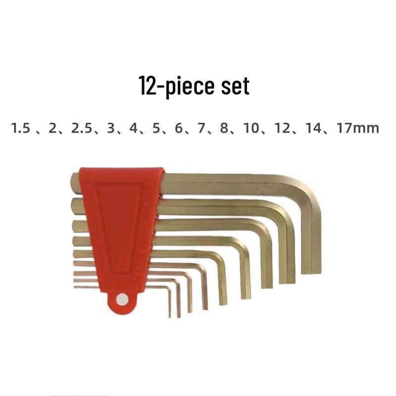 

Beryllium Bronze Explosion-Proof Hex Wrench Set
