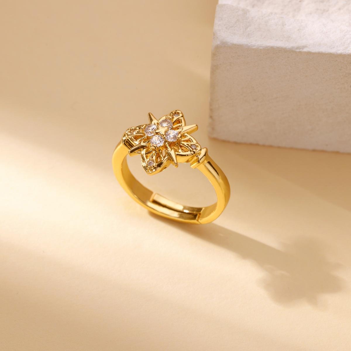 

Ветер высококлассное женское роскошное кольцо не выцветает циркониевое кольцо открытие ретро парное кольцо кольцо горячая распродажа