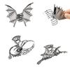 Hairpin Halloween Niche Design Spider Web Grab Clip Cross Border Back Head Hair Grab Headgear Shark Clip Spider Plate Hairpin