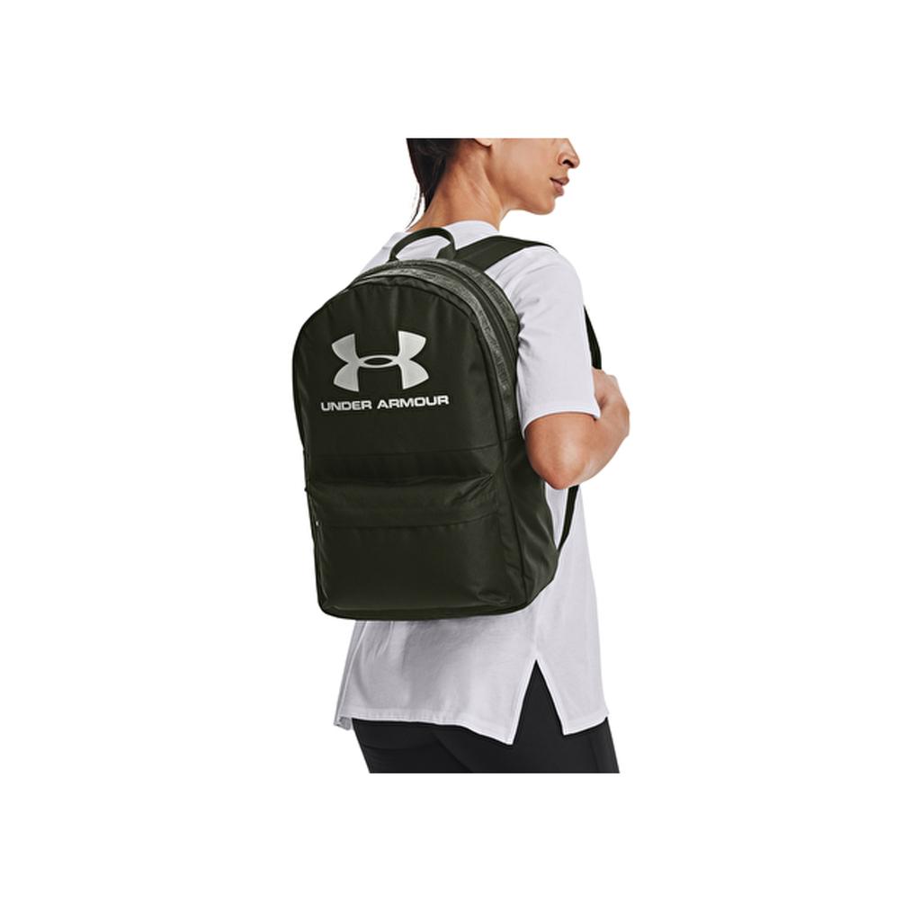 Under Armour Training Sports Zipper Backpack Unisex Backpack Military-Green 1342654-312