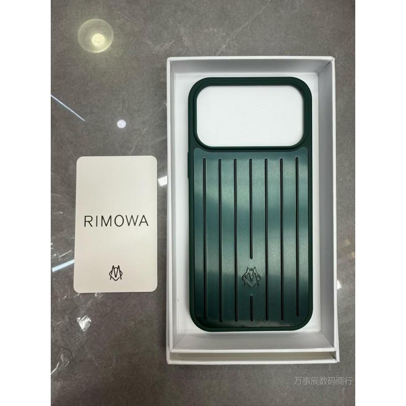 כיסוי טלפון מסגסוגת אלומיניום RIMOWA לאייפון 18 פרו מקס 17, כיסוי מגן מט נגד טביעות אצבע