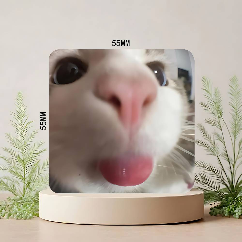 Grappige Kat Memes Koelkastmagneet Gepersonaliseerde Creatieve Magnetische Stickers Met Magneten