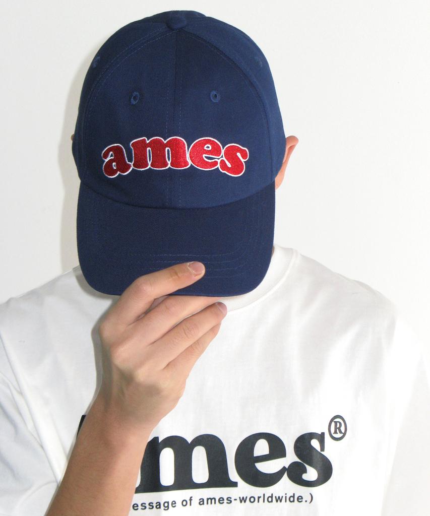AMES-WORLDWIDE Ames Arch Ball Cap Navy