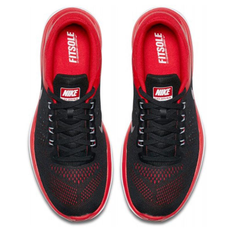 Nike Flex 2016 Rn 'Black University Red' Sneaker 830369-006