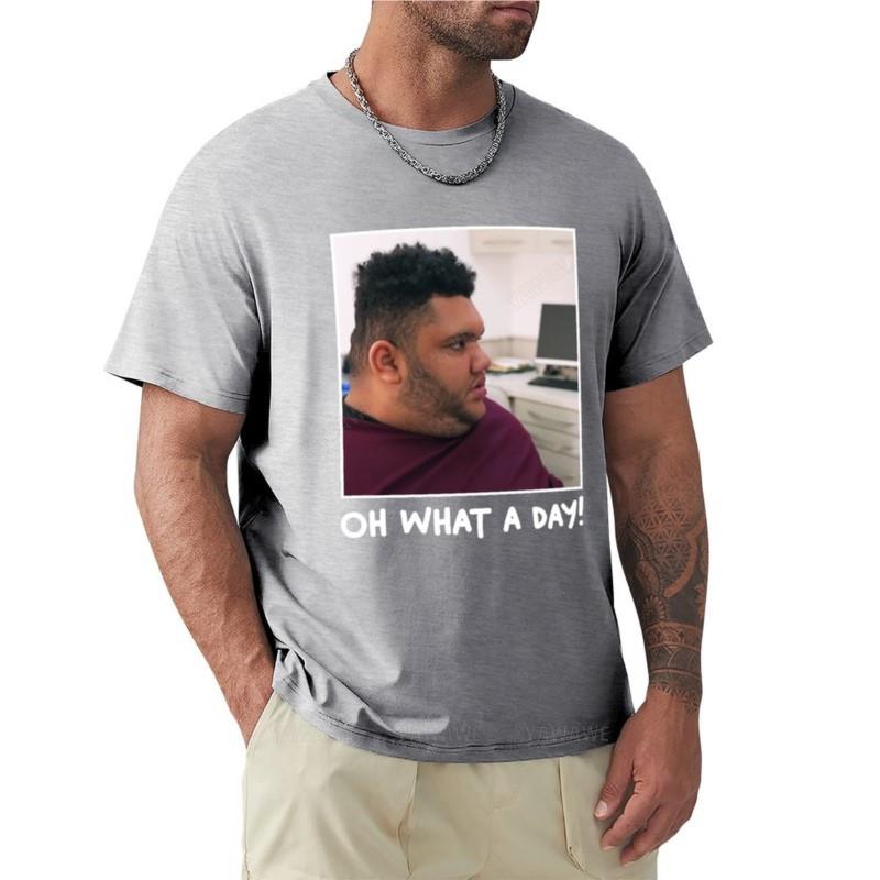 

oh what a day - harvey price - T-Shirt summer t-shirt custom t shirts design your own tees T-shirts for men cotton 2XL