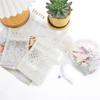 1 Stück/Beutel 10x14cm Exquisiter Verpackungsbeutel Modische Bestickte Kordelzugtaschen Spitze Große Blumen Tasche Geschenktasche Schmuckverpackung Hochzeitsgeschenk Verpackung