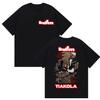 Rapper TIAKOLA Bdim Tour 2025 Graphic T Shirt Mens Hip Hop Gothic Short Sleeve Tshirts Vintage ONeck Oversized Cotton Tshirt