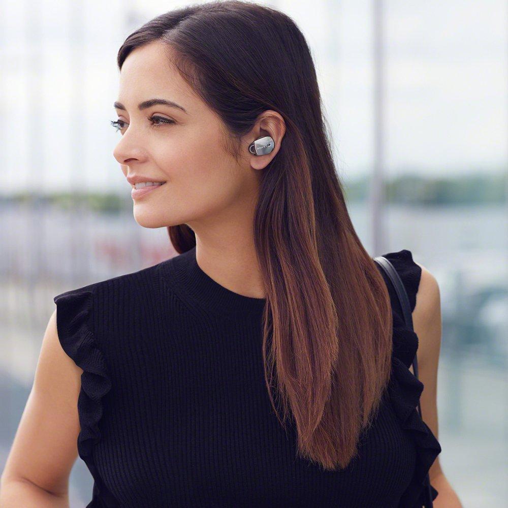 Sony Completely Wireless Noise Canceling Earphones Equipped with Amazon Bluetooth Left and Right Separated with 2017 360 Reality Audio Certified
