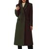 Women's Fashion Oversized Wool Coat Solid Color Casual Cardigan Jacket