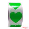 Heart Red Stickers Seal Labels 50-500Pcs Labels Stickers Scrapbooking For Package And Wedding Decoration Stationery Sticker