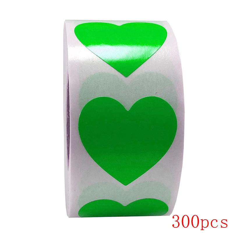 Heart Red Stickers Seal Labels 50-500Pcs Labels Stickers Scrapbooking For Package And Wedding Decoration Stationery Sticker