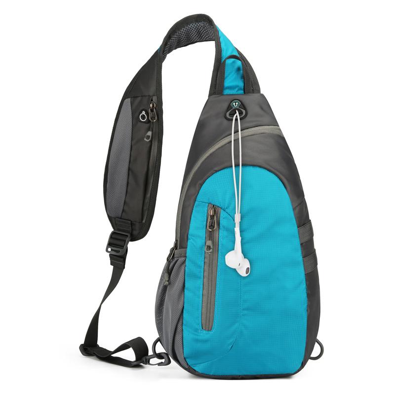 Fashionable Casual Sports Chestbag,adjustable Shoulder Straps,multiple Compartments,suitable for Traveling,mountaineering,hiking