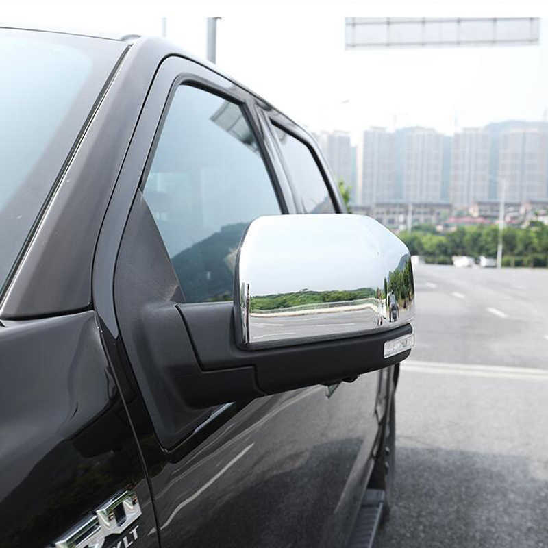 

Хромированная крышка бокового зеркала для Ford F-150 F150 2015 года