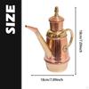 Copper Oil Dispenser Pizza Cruet 350 ml Handcrafted Retro Container for Bakeries Hotels
