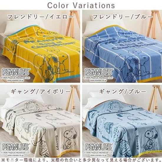 All Items P5 Up 20000 Yen OFF Coupon 27th 1600 - 8H Snoopy Towel Blanket 100 Cotton Single Summer Use Nishikawa Moisture-absorbing Pile Children Child