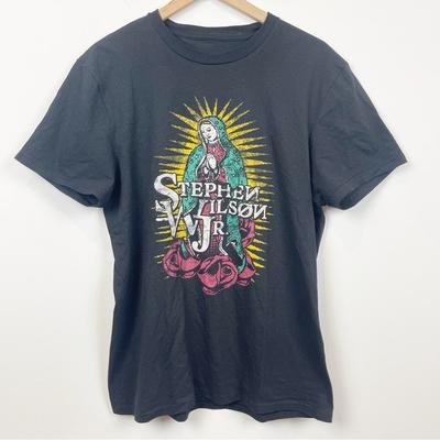 Vint Stephen Wilson Jr. must T-särk Unisex TEE Kõik suurused S-5XL XA1152 Unisex T-särk