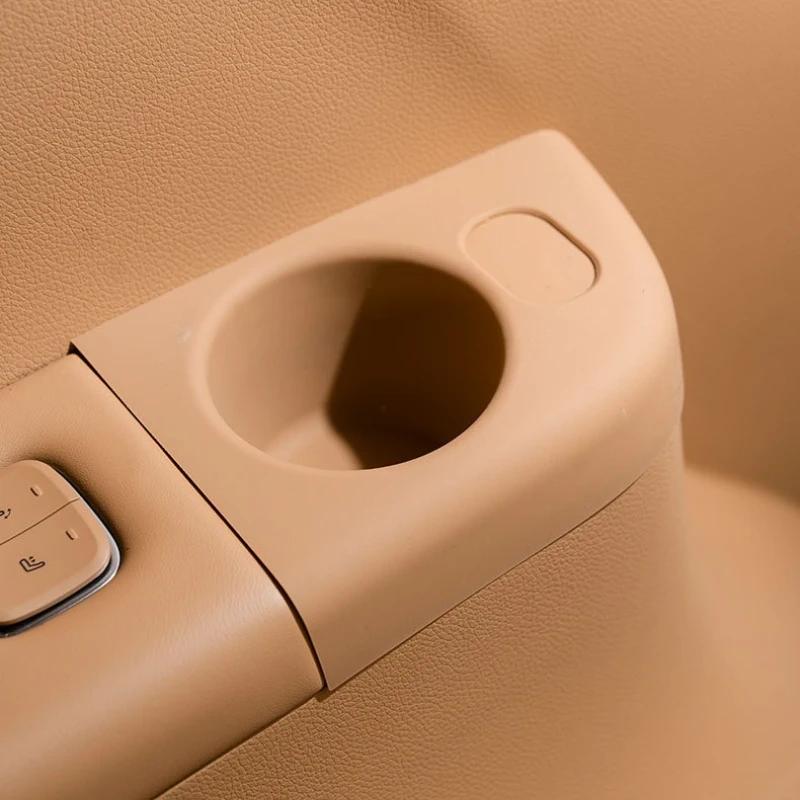 For VOYAH Dreamer 2025 Three Row Silicone Water Cup Pad Anti Slip Scratch-Resistant Car Interior Storage Modified Accessories