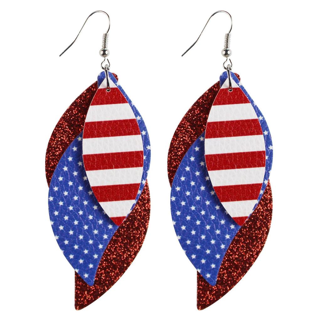 Stylish PU Leather Earrings: Creative Designs & Shapes