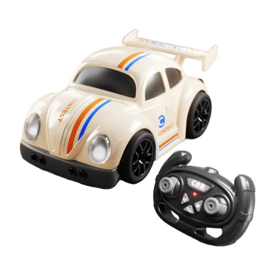 Remote Control Car Toy 3 Modes Smart Sensor Escaping Following Beetle Car Toddlers Boys Educational RC Drift Stunt Car Toy with Sound Light