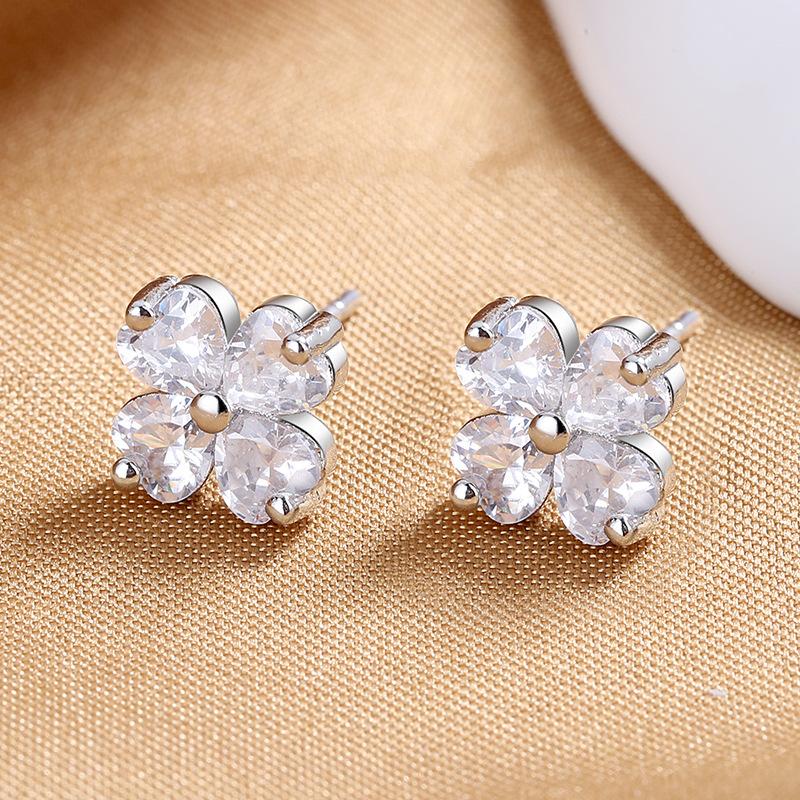 Lindon Women Copper Alloy Zircon Earrings Drop Earrings For Women Wedding Party Gifts