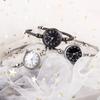 Watch Women's Open Bracelet Watch Temperament Decorative Watch Simple Niche Quartz Watch