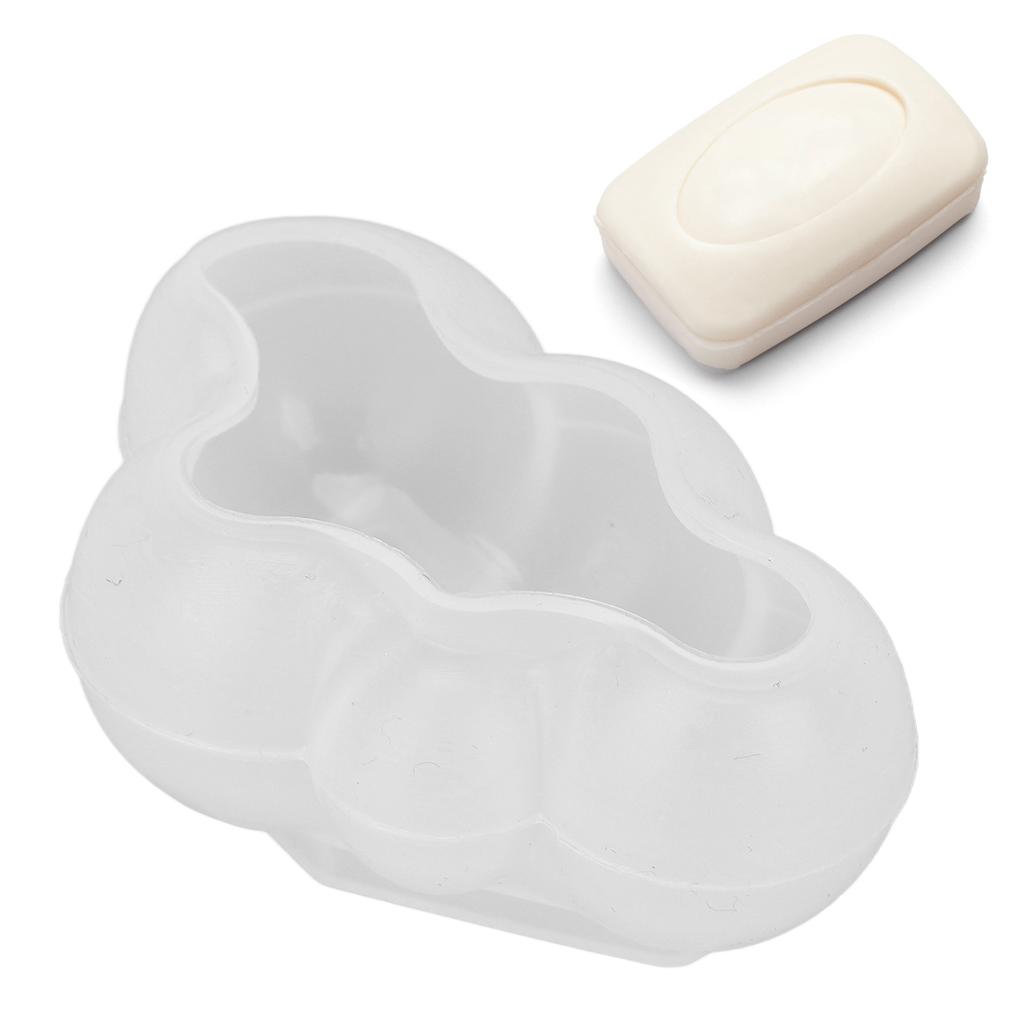 3D Clouds Shape Candle Silicone Molds Cute Cake Soap Making Mold DIY Handcraft Making Tool