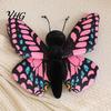 Cuddly Fabric Doll Realistic 3D Butterfly Plush Toy, Stuffed Throw Pillow, Soft Home Display Insect Animal Decor, Gift for Kids Girls, Ornament