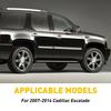 For 2007-2014 Escalade/ESV/EXT Cadillac SUV 4PC Black Pillar Posts Door Trim