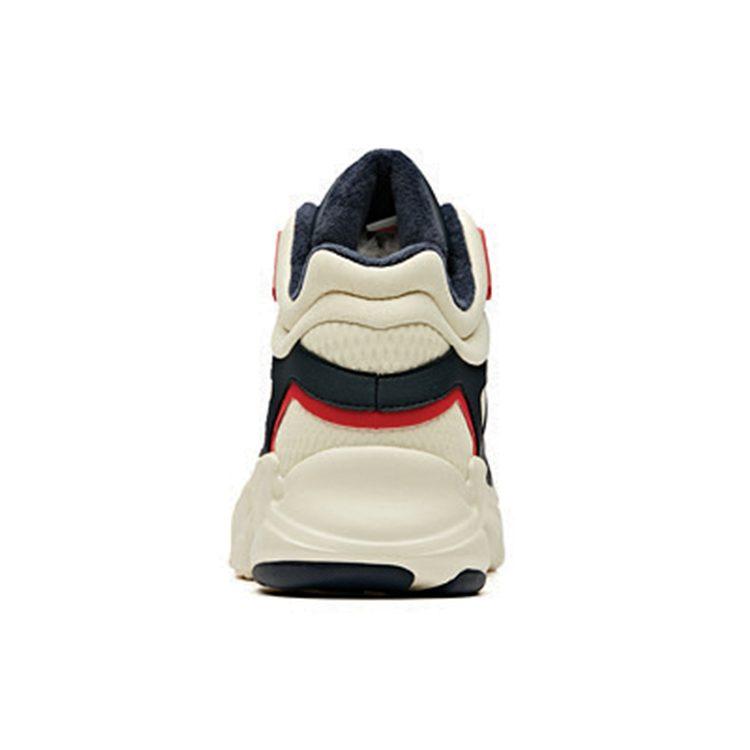 Anta Life Collection Textile, Synthetic Leather Cushioning Slip Resistant Abrasion Resistant Mid Top Chunky Sneakers 12948985-2