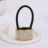 Holders High Elasticity Pearl Ponytail Holder Crystal Gum Hairband Buckle Cuffs Hair Ring Headwear