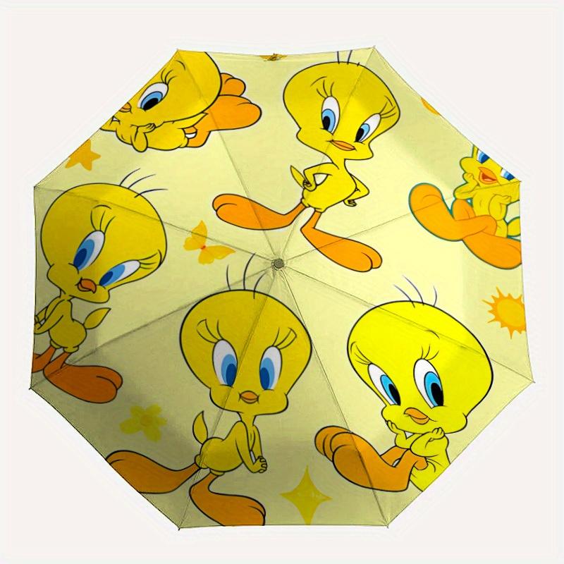 

1PC Bird Automatic Open/Close Umbrella - Compact Travel Umbrella, 8-Rib Heavy-Duty Construction, Ideal Gift a0828180