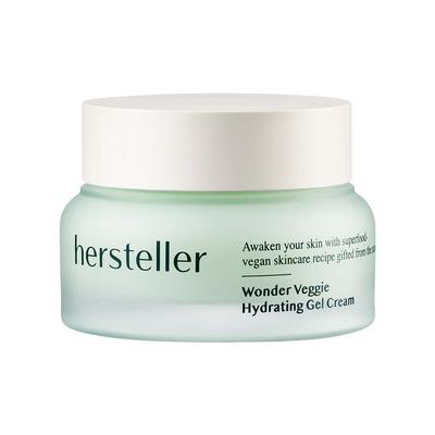 Wonder Veggie Hydrating Gel Cream 50ml Superfood Grünkohl-Blattextrakt Tief feuchtigkeitsspendend Feuchtigkeitsspendend Vegan Gesichtshaut Koreanische Hautpflege