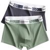 Bingxuemumian Men's Underwear, Pure Cotton Boxer Briefs, Loose-Fitting Athletic Style, Youth And Adult Sizes, Father's Day Gift