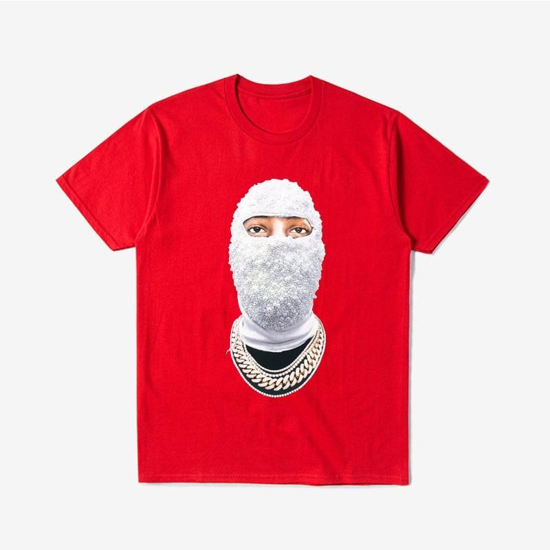Pearl Masked Casual Tshirt Mens and Womens Luxury Brand Top